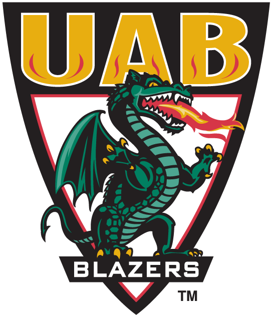 UAB Blazers 1996-Pres Alternate Logo v3 iron on transfers for clothing